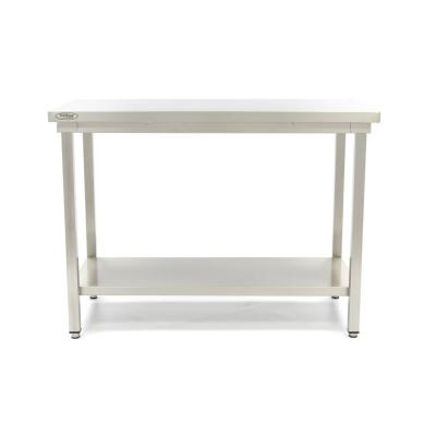 Maxima Nerezový stůl 120 x 60 cm - nastavitelná výška |  09300959